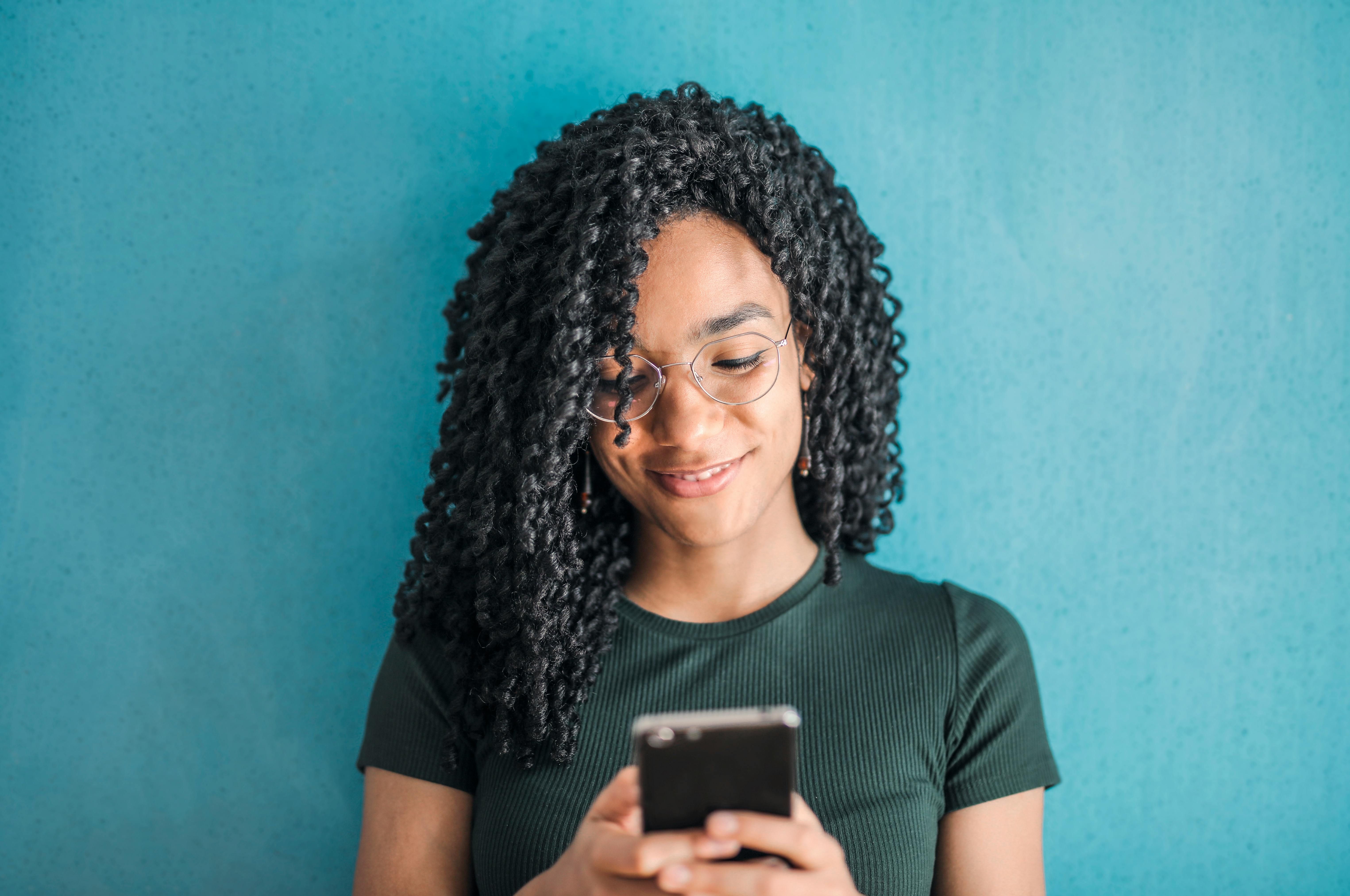 Illustration of AI Chatbot on Mobile